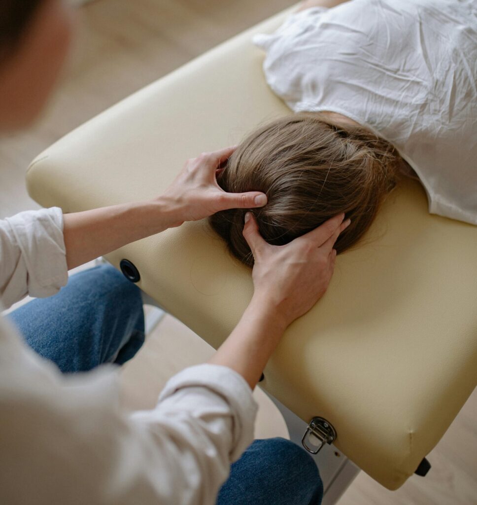 Indische Kopfmassage